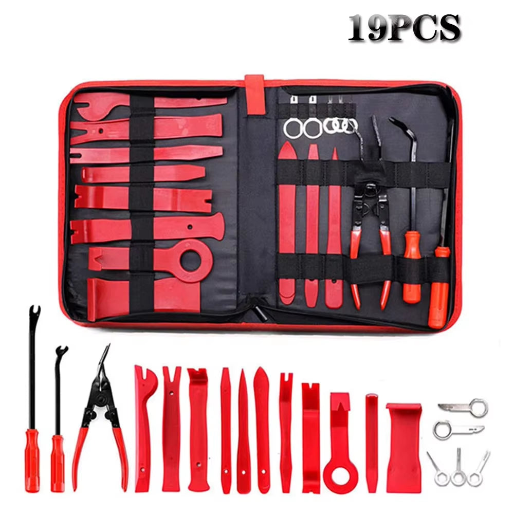 Car Tools Car Interior Disassembly Kit Plastic Trim Removal Tool Car Clips Puller Diy Panel Tools for Auto Trim Puller Set