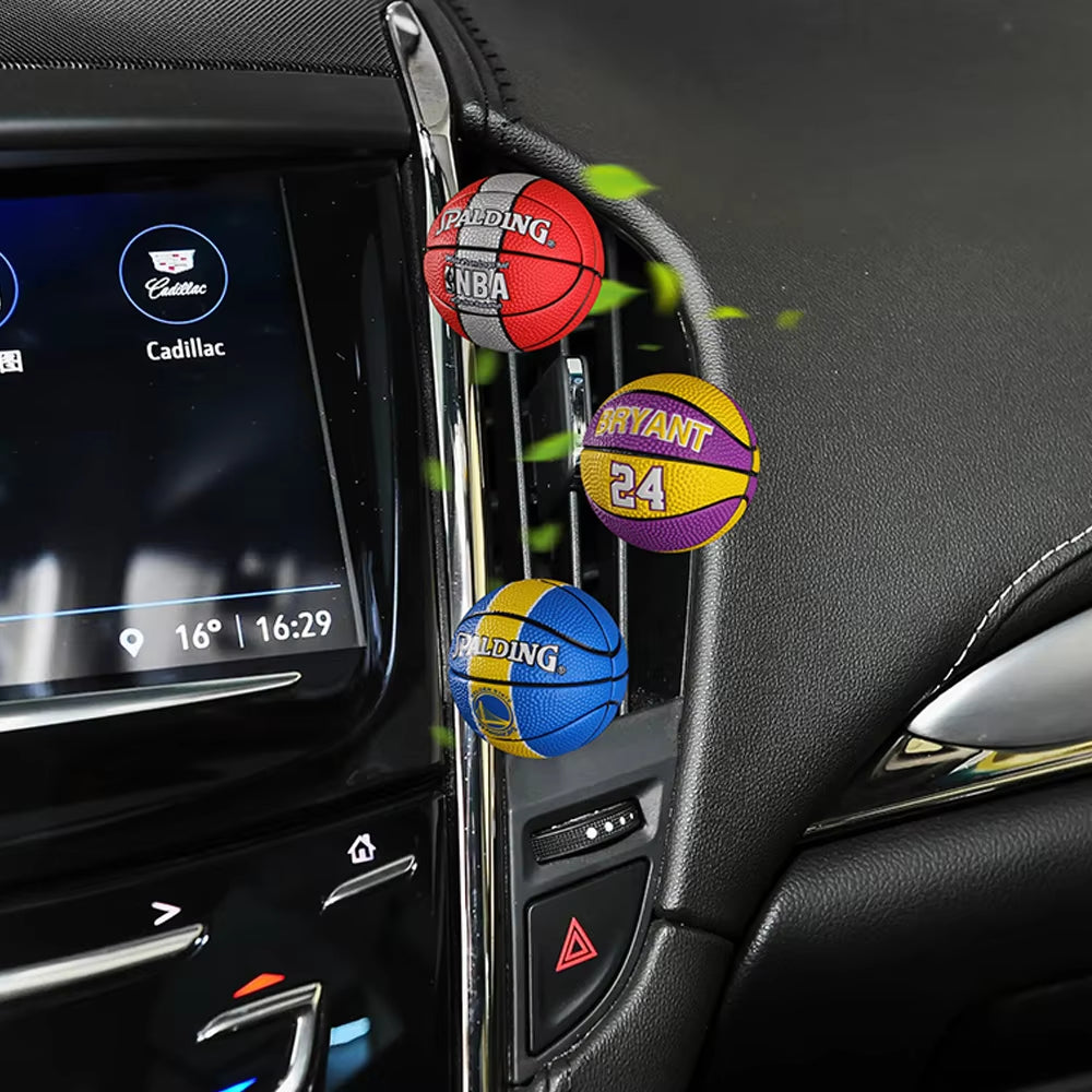 Cute Basketball Car Interior Decoration Creative Air Freshener Perfume Diffuser Auto Aromatherapy Ornaments Car Accessories