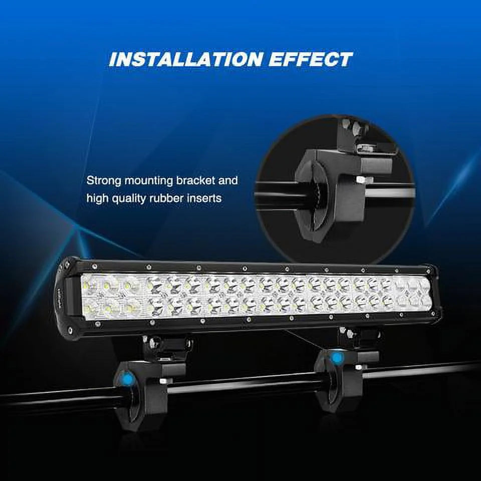 33072 20 in 126W LED Flood Spot Combo Light Bar Fits off Road Vehicles