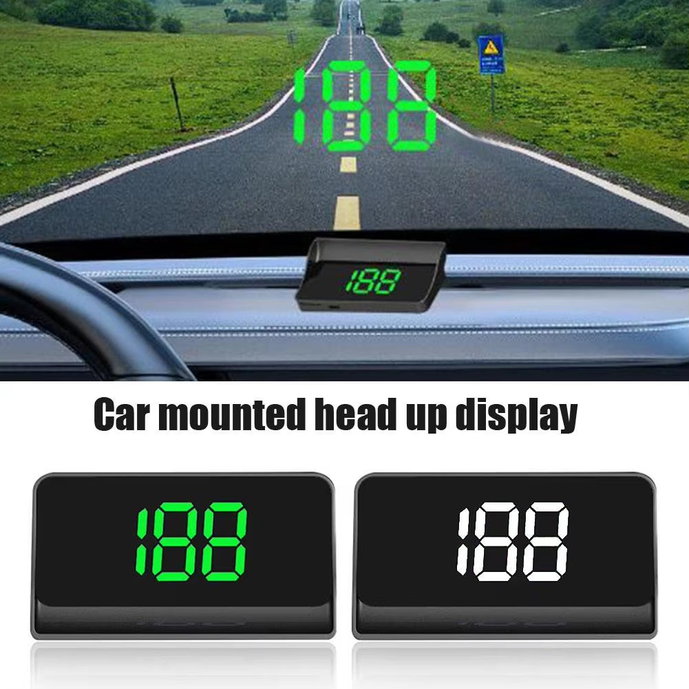 Car Head up Display Auto Electronics HUD Projector Display Digital GPS Digital Speedometer for All Car Electronics Accessories