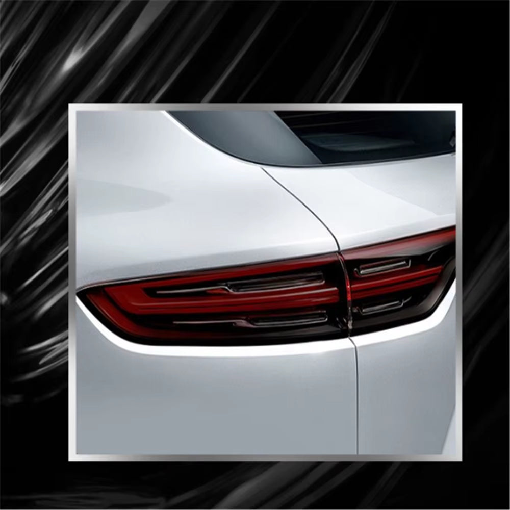 PVC Car Headlight Lamp Film Fog Lamp Sticker Car Headlight Tailing Moulding Foil Self-Adhesive Car Accessories