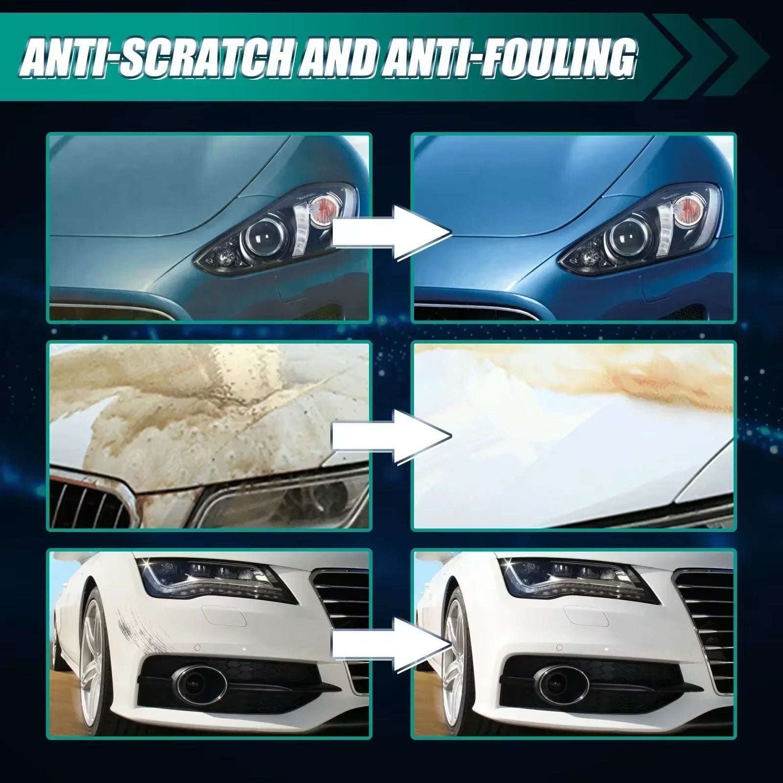 Car Ceramic Coating Wax Scratch Repair Anti-Scratch Car Spray Coating Agent Car Paint Coating Polishing Agent