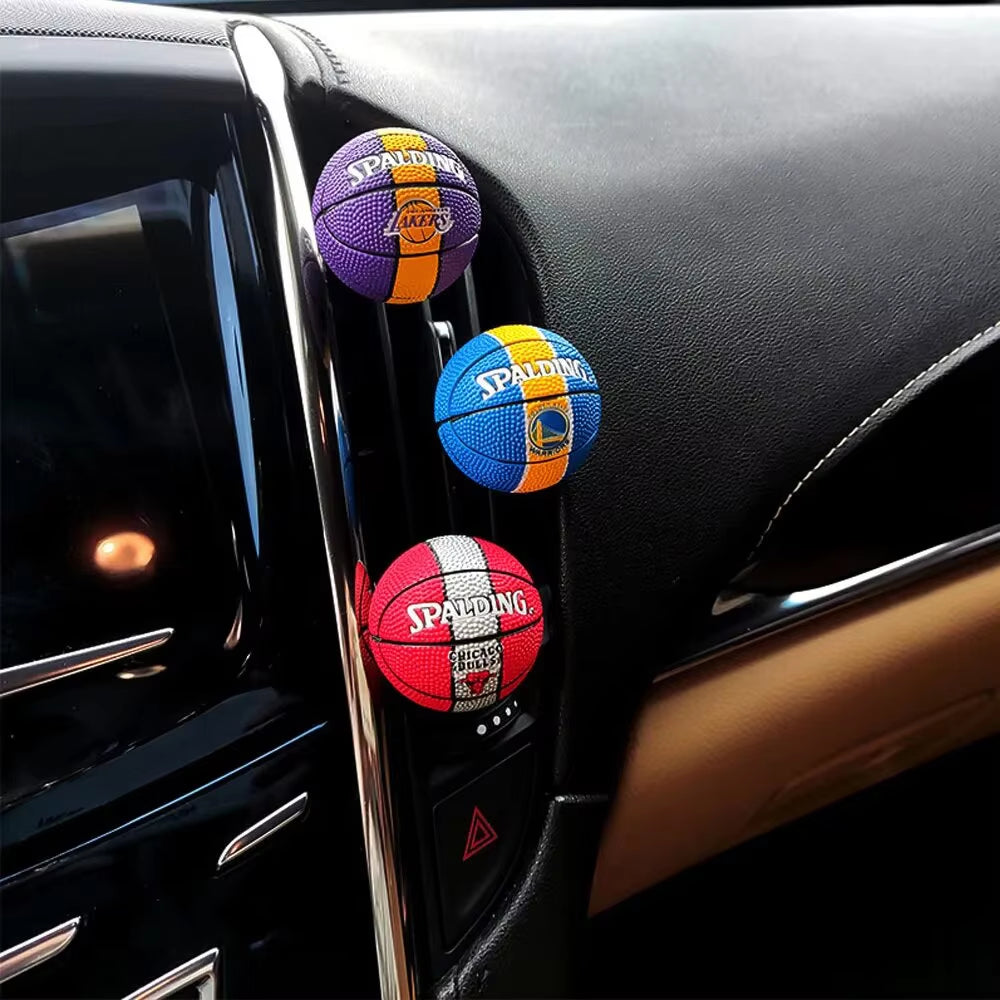 Cute Basketball Car Interior Decoration Creative Air Freshener Perfume Diffuser Auto Aromatherapy Ornaments Car Accessories